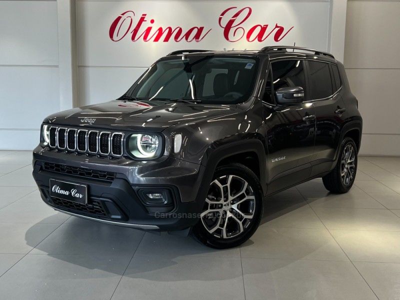 JEEP RENEGADE 1.3 LONGITUDE T270 16V TURBO 2022/2022 ÓTIMA CAR FLORES DA CUNHA / Carros no Vale