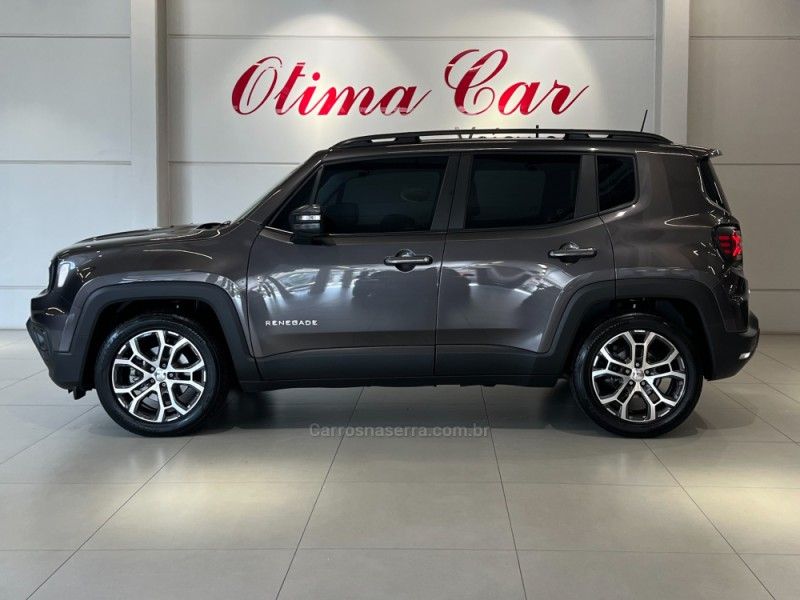 JEEP RENEGADE 1.3 LONGITUDE T270 16V TURBO 2022/2022 ÓTIMA CAR FLORES DA CUNHA / Carros no Vale