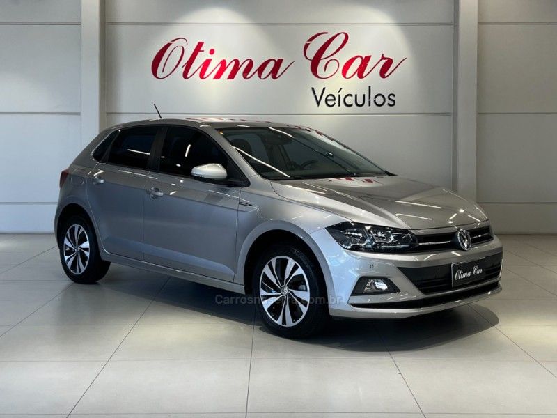 VOLKSWAGEN POLO 1.0 200 TSI COMFORTLINE 2020/2021 ÓTIMA CAR FLORES DA CUNHA / Carros no Vale