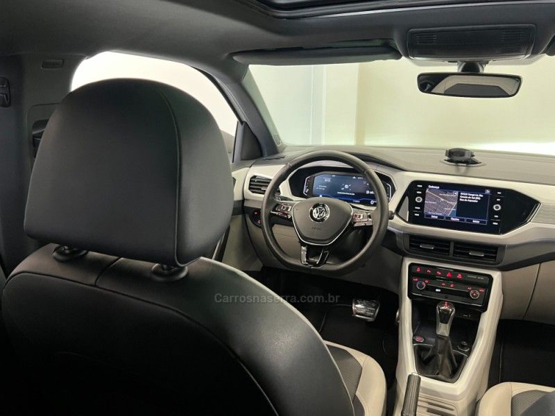 VOLKSWAGEN T-CROSS 1.4 HIGHLINE TSI 16V 2019/2020 ÓTIMA CAR FLORES DA CUNHA / Carros no Vale