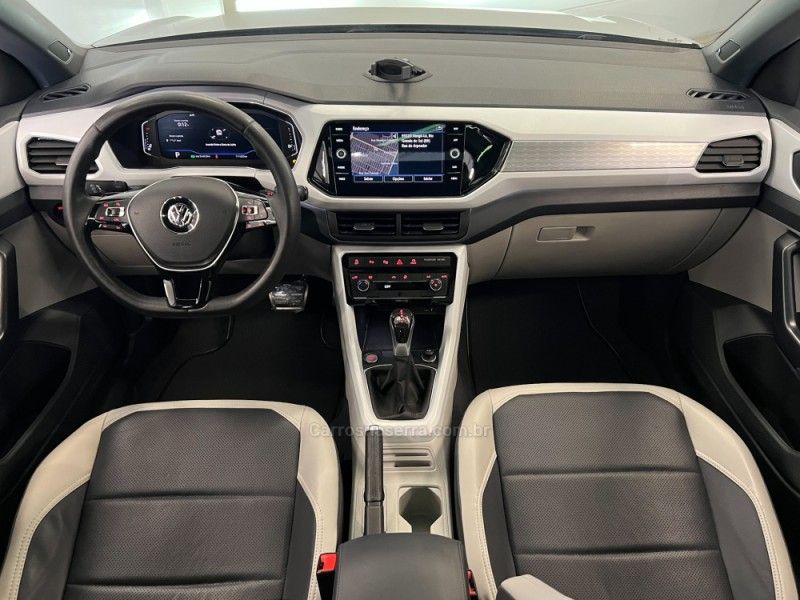 VOLKSWAGEN T-CROSS 1.4 HIGHLINE TSI 16V 2019/2020 ÓTIMA CAR FLORES DA CUNHA / Carros no Vale