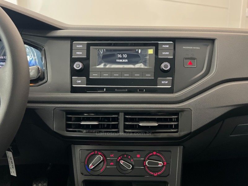 VOLKSWAGEN VIRTUS 1.0 TSI SENSE 2025/2026 ÓTIMA CAR FLORES DA CUNHA / Carros no Vale