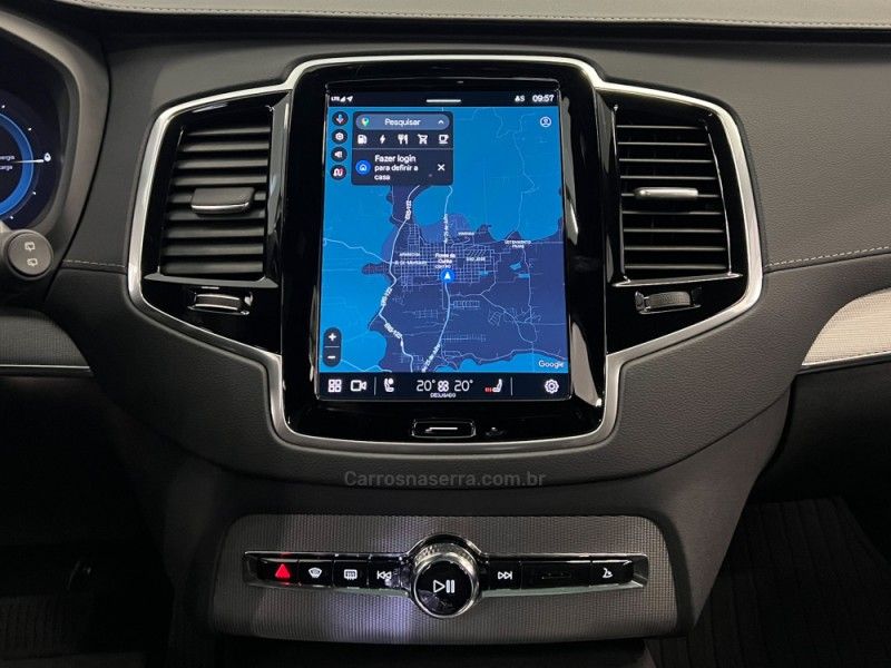 VOLVO XC90 2.0 T8 RECHARGE ULTRA DARK AWD HÍBRIDO 2023/2024 ÓTIMA CAR FLORES DA CUNHA / Carros no Vale
