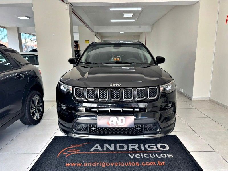 JEEP COMPASS 1.3 LIMITED T270 16V TURBO 2021/2022 ANDRIGO VEÍCULOS CAXIAS DO SUL / Carros no Vale