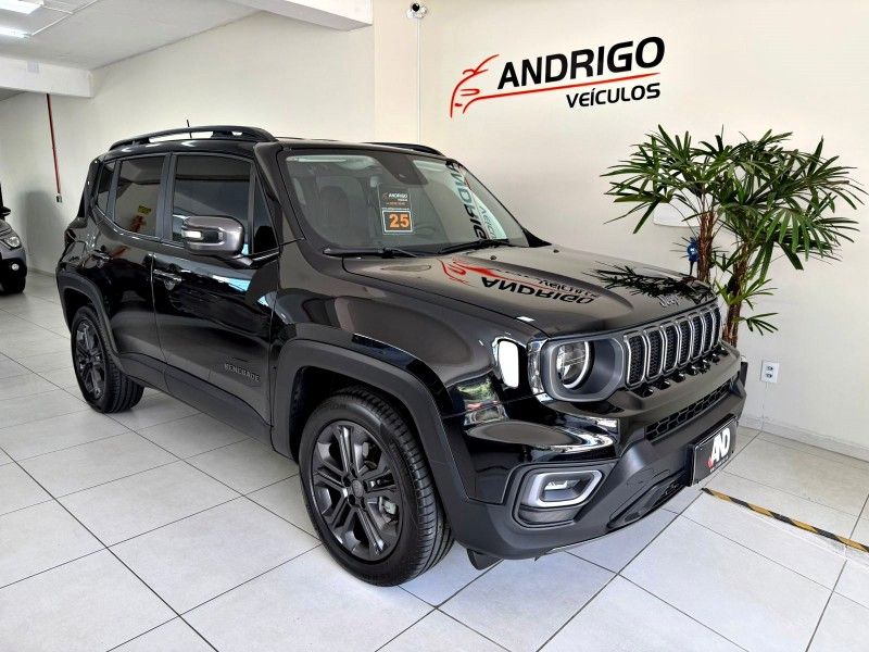 JEEP RENEGADE 1.3 16V NIGHT EAGLE T270 TURBO 2025/2025 ANDRIGO VEÍCULOS CAXIAS DO SUL / Carros no Vale