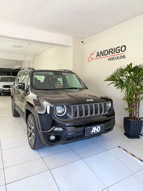 JEEP RENEGADE 1.8 16V LONGITUDE 2021/2021 ANDRIGO VEÍCULOS CAXIAS DO SUL / Carros no Vale