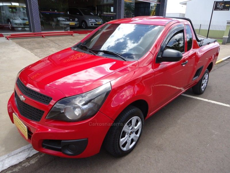 CHEVROLET MONTANA 1.4 MPFI LS CS 8V 2013/2013 BOURSCHEID CARROS E MOTOS SANTA CLARA DO SUL / Carros no Vale