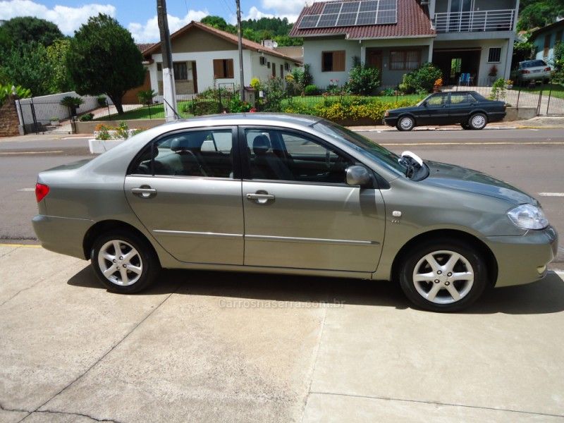TOYOTA COROLLA 1.8 XEI 16V 2003/2004 BOURSCHEID CARROS E MOTOS SANTA CLARA DO SUL / Carros no Vale