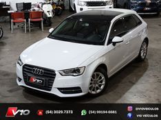 AUDI A3 1.4 TFSI SPORTBACK 16V S-TRONIC 2015/2016 V10 VEÍCULOS CAXIAS DO SUL / Carros no Vale