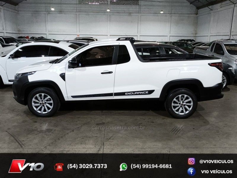 FIAT STRADA 1.4 ENDURANCE PLUS CS 8V 2020/2021 V10 VEÍCULOS CAXIAS DO SUL / Carros no Vale