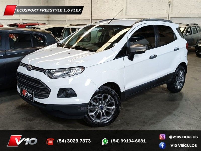 FORD ECOSPORT 1.6 FREESTYLE 16V 2013/2014 V10 VEÍCULOS CAXIAS DO SUL / Carros no Vale
