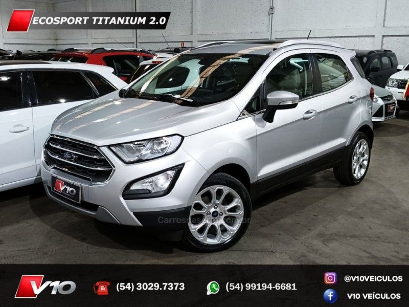 FORD ECOSPORT 2.0 TITANIUM 16V 2018/2019 V10 VEÍCULOS CAXIAS DO SUL / Carros no Vale FORD ECOSPORT 2.0 TITANIUM 16V 2018/2019 V10 VEÍCULOS CAXIAS DO SUL / Carros no Vale
