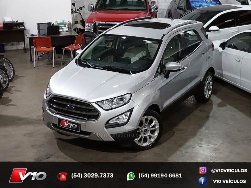 FORD ECOSPORT 2.0 TITANIUM 16V 2018/2019 V10 VEÍCULOS CAXIAS DO SUL / Carros no Vale FORD ECOSPORT 2.0 TITANIUM 16V 2018/2019 V10 VEÍCULOS CAXIAS DO SUL / Carros no Vale