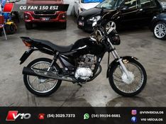 Honda Motos CG 150 FAN ESI 2009/2010 V10 VEÍCULOS CAXIAS DO SUL / Carros no Vale