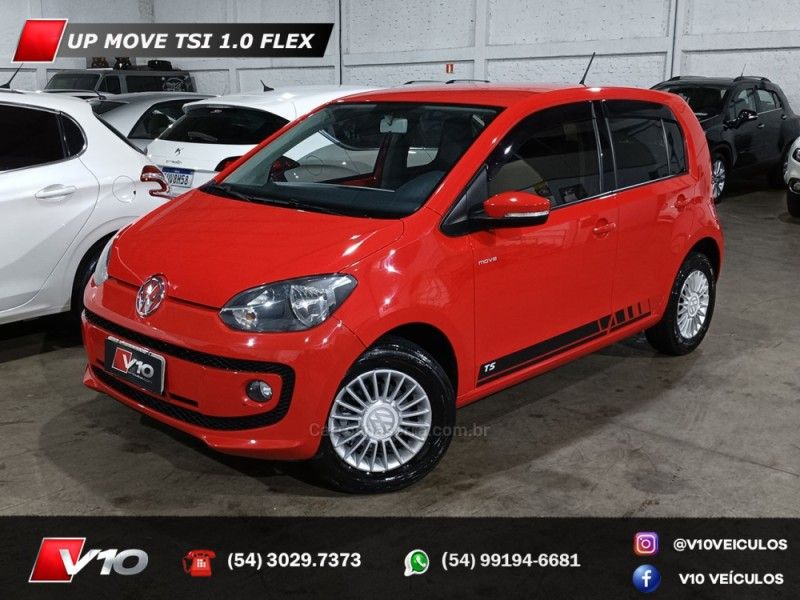 VOLKSWAGEN UP 1.0 TSI MOVE UP 12V 2016/2017 V10 VEÍCULOS CAXIAS DO SUL / Carros no Vale VOLKSWAGEN UP 1.0 TSI MOVE UP 12V 2016/2017 V10 VEÍCULOS CAXIAS DO SUL / Carros no Vale
