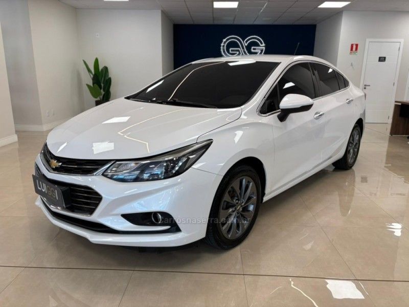 CHEVROLET CRUZE 1.4 TURBO LTZ 16V 2016/2017 LUIGGI AUTOMÓVEIS CARLOS BARBOSA / Carros no Vale