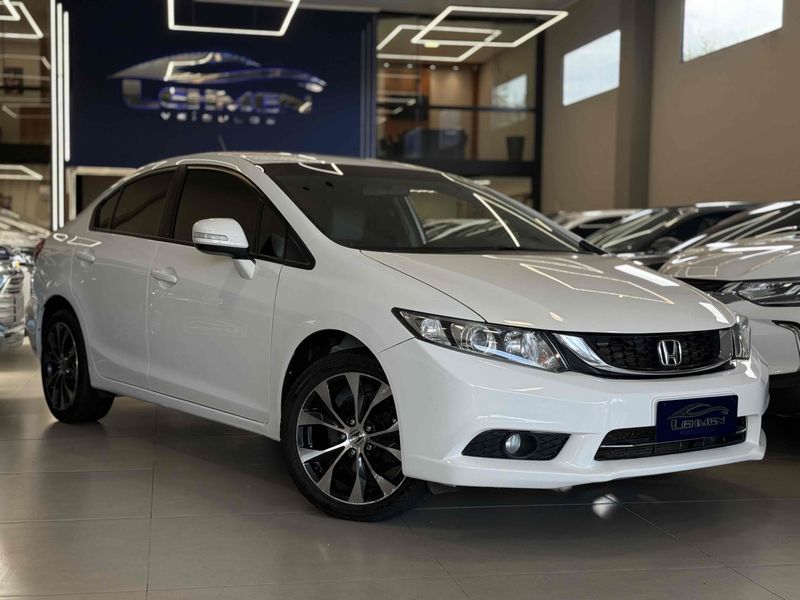 HONDA CIVIC 2.0 LXR 16V 2014/2015 LEHMEN VEÍCULOS VENÂNCIO AIRES / Carros no Vale