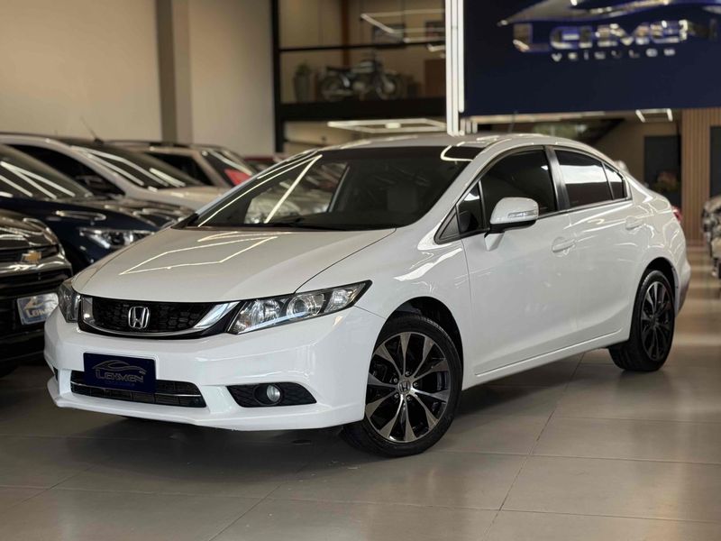 HONDA CIVIC 2.0 LXR 16V 2014/2015 LEHMEN VEÍCULOS VENÂNCIO AIRES / Carros no Vale