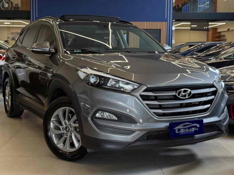 HYUNDAI TUCSON 1.6 16V T-GDI GLS ECOSHIFT 2018/2019 LEHMEN VEÍCULOS VENÂNCIO AIRES / Carros no Vale