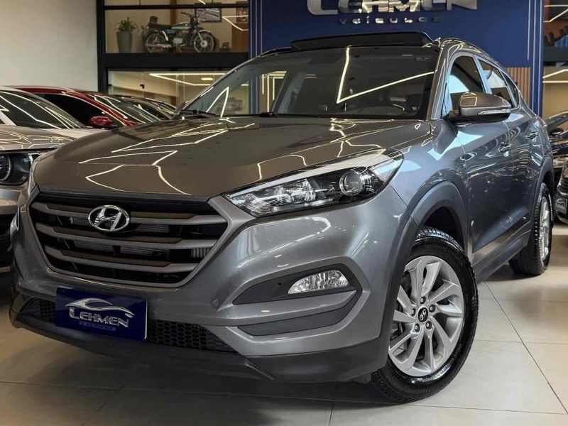 HYUNDAI TUCSON 1.6 16V T-GDI GLS ECOSHIFT 2018/2019 LEHMEN VEÍCULOS VENÂNCIO AIRES / Carros no Vale