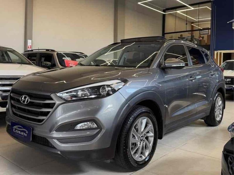 HYUNDAI TUCSON 1.6 16V T-GDI GLS ECOSHIFT 2018/2019 LEHMEN VEÍCULOS VENÂNCIO AIRES / Carros no Vale