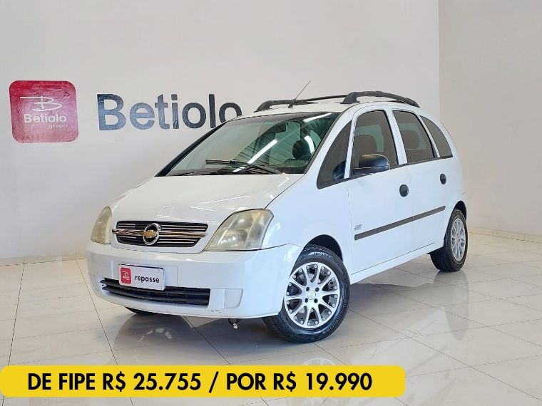 Chevrolet MERIVA 1.8 MPFI JOY 8V FLEX 4P MANUAL 2008/2008 BETIOLO NOVOS E SEMINOVOS LAJEADO / Carros no Vale