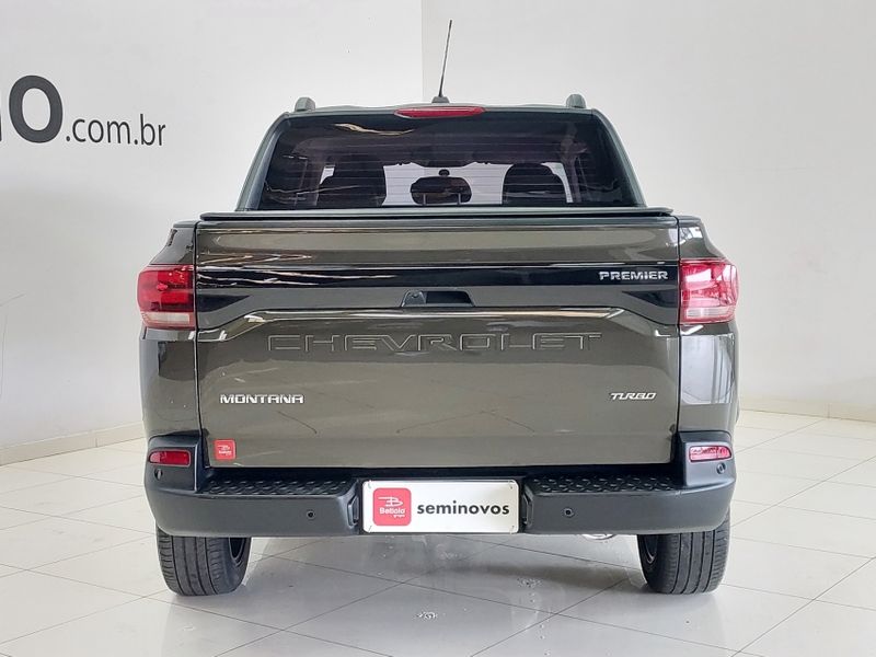 Chevrolet MONTANA 1.2 TURBO FLEX PREMIER AUTOMÁTICO 2023/2023 BETIOLO NOVOS E SEMINOVOS LAJEADO / Carros no Vale Chevrolet MONTANA 1.2 TURBO FLEX PREMIER AUTOMÁTICO 2023/2023 BETIOLO NOVOS E SEMINOVOS LAJEADO / Carros no Vale