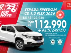 Fiat STRADA 1.3 FIREFLY FLEX FREEDOM CD MANUAL 2025/2026 BETIOLO NOVOS E SEMINOVOS LAJEADO / Carros no Vale