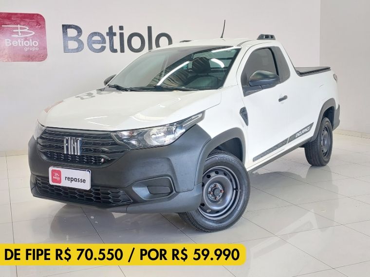 Fiat STRADA 1.4 FIRE FLEX ENDURANCE CS MANUAL 2022/2022 BETIOLO NOVOS E SEMINOVOS LAJEADO / Carros no Vale