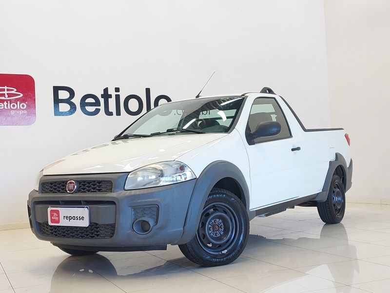 Fiat STRADA 1.4 MPI HARD WORKING CS 8V FLEX 2P MANUAL 2017/2018 BETIOLO NOVOS E SEMINOVOS LAJEADO / Carros no Vale