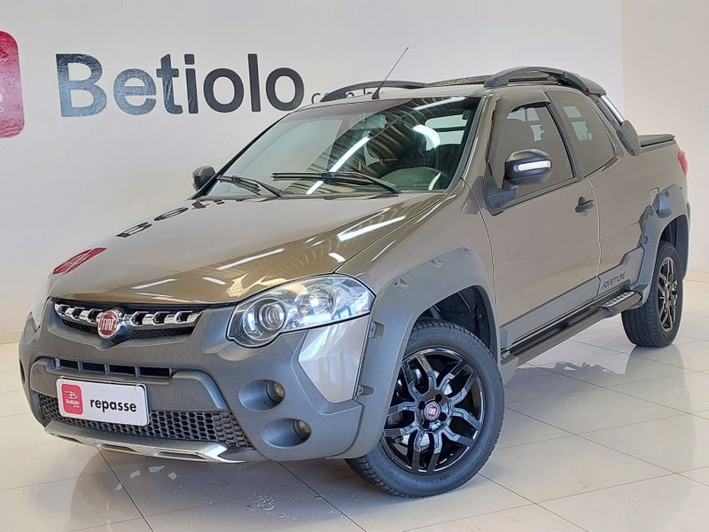 Fiat STRADA 1.8 MPI ADVENTURE CD 16V FLEX 3P MANUAL 2013/2014 BETIOLO NOVOS E SEMINOVOS LAJEADO / Carros no Vale