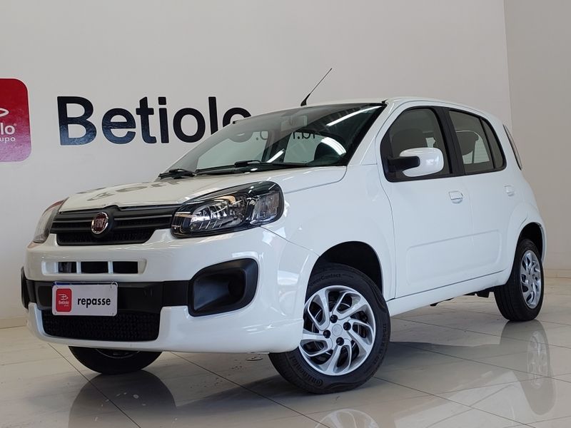 Fiat UNO 1.0 FIREFLY FLEX DRIVE MANUAL 2018/2019 BETIOLO NOVOS E SEMINOVOS LAJEADO / Carros no Vale