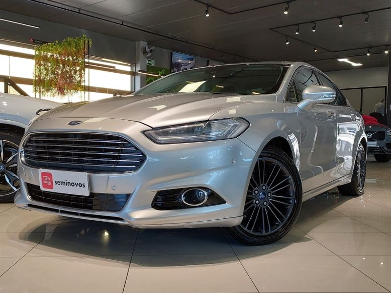 Ford FUSION 2.0 TITANIUM AWD 16V GASOLINA 4P AUTOMÁTICO 2014/2015 BETIOLO NOVOS E SEMINOVOS LAJEADO / Carros no Vale