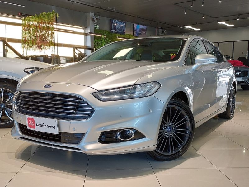 Ford FUSION 2.0 TITANIUM AWD 16V GASOLINA 4P AUTOMÁTICO 2014/2015 BETIOLO NOVOS E SEMINOVOS LAJEADO / Carros no Vale