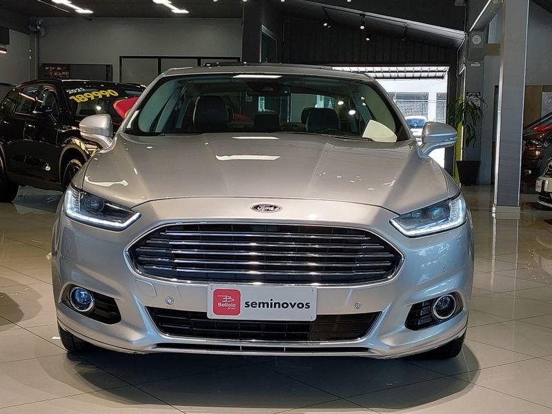 Ford FUSION 2.0 TITANIUM AWD 16V GASOLINA 4P AUTOMÁTICO 2014/2015 BETIOLO NOVOS E SEMINOVOS LAJEADO / Carros no Vale