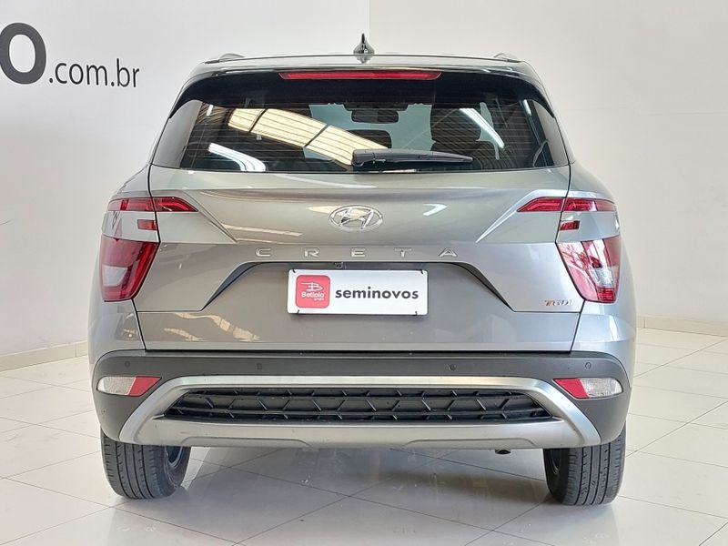 Hyundai CRETA 1.0 TGDI FLEX LIMITED AUTOMÁTICO 2023/2024 BETIOLO NOVOS E SEMINOVOS LAJEADO / Carros no Vale