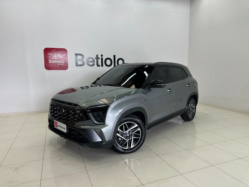 Hyundai CRETA 1.0 TGDI FLEX N LINE AUTOMÁTICO 2024/2025 BETIOLO NOVOS E SEMINOVOS LAJEADO / Carros no Vale