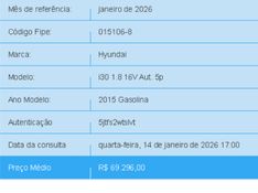 Hyundai I30 1.8 MPI 16V GASOLINA 4P AUTOMATICO 2014/2015 BETIOLO NOVOS E SEMINOVOS LAJEADO / Carros no Vale