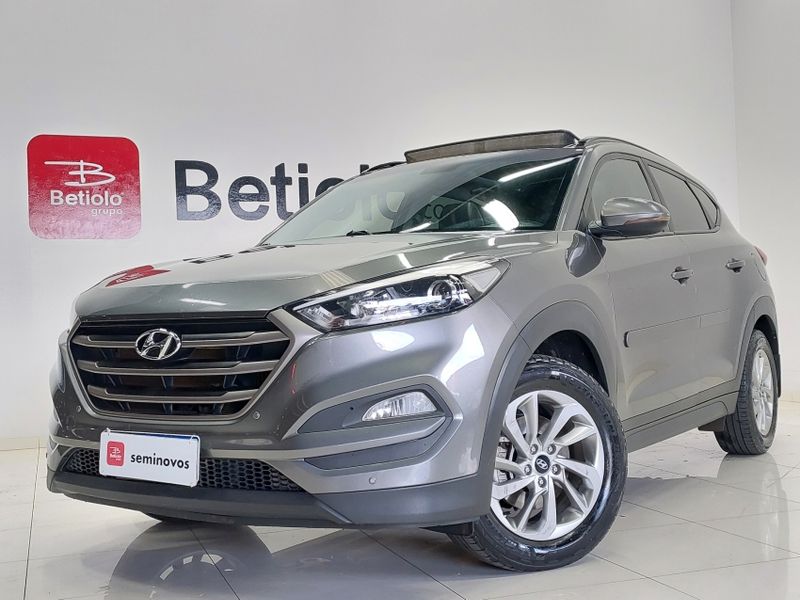 Hyundai TUCSON 1.6 16V T-GDI GASOLINA GLS ECOSHIFT 2018/2019 BETIOLO NOVOS E SEMINOVOS LAJEADO / Carros no Vale