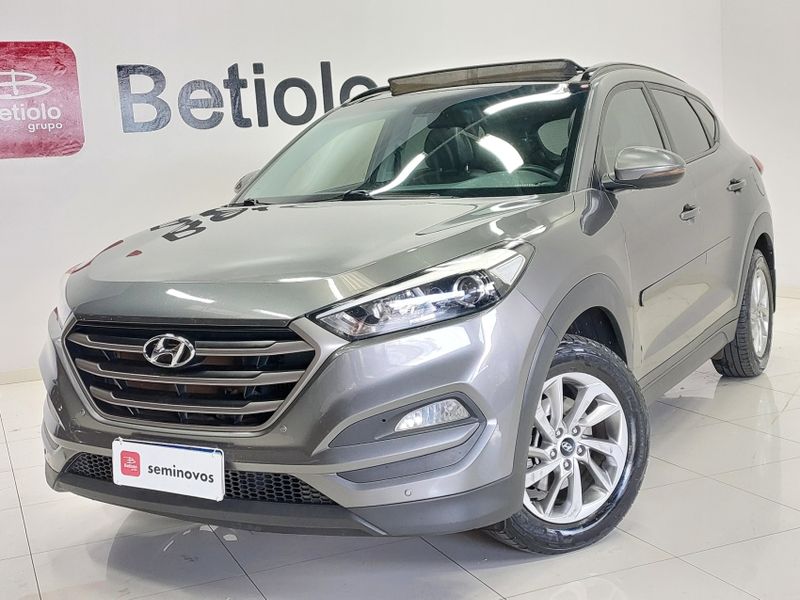 Hyundai TUCSON 1.6 16V T-GDI GASOLINA GLS ECOSHIFT 2018/2019 BETIOLO NOVOS E SEMINOVOS LAJEADO / Carros no Vale