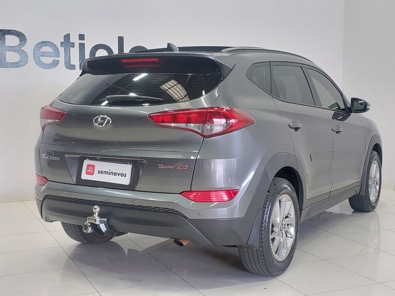 Hyundai TUCSON 1.6 16V T-GDI GASOLINA GLS ECOSHIFT 2018/2019 BETIOLO NOVOS E SEMINOVOS LAJEADO / Carros no Vale