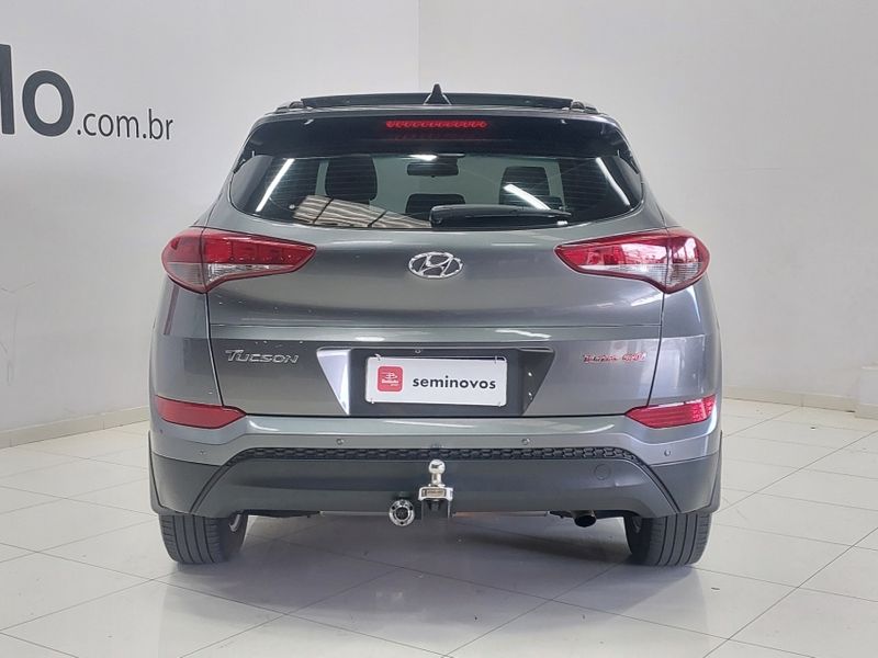 Hyundai TUCSON 1.6 16V T-GDI GASOLINA GLS ECOSHIFT 2018/2019 BETIOLO NOVOS E SEMINOVOS LAJEADO / Carros no Vale