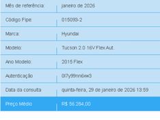 Hyundai TUCSON 2.0 MPFI GLS 16V 143CV 2WD FLEX 4P AUTOMÁTICO 2014/2015 BETIOLO NOVOS E SEMINOVOS LAJEADO / Carros no Vale