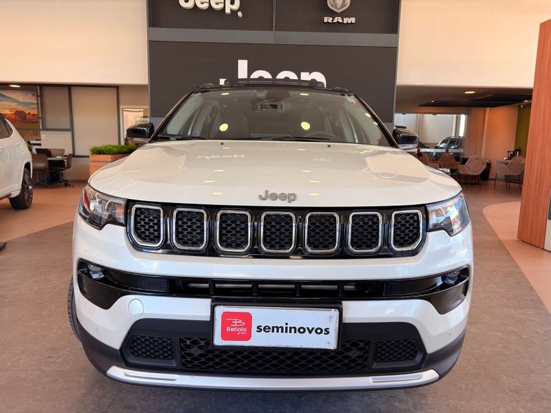 JEEP COMPASS 1.3 T270 TURBO FLEX LIMITED AT6 2021/2022 BETIOLO NOVOS E SEMINOVOS LAJEADO / Carros no Vale