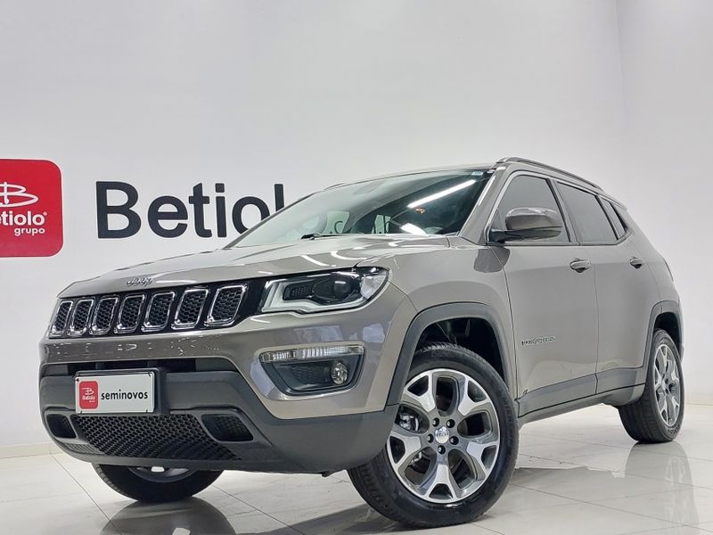 JEEP COMPASS 2.0 16V DIESEL LONGITUDE 4X4 AUTOMÁTICO 2018/2019 BETIOLO NOVOS E SEMINOVOS LAJEADO / Carros no Vale