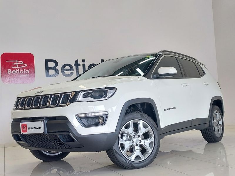 JEEP COMPASS 2.0 16V DIESEL LONGITUDE 4X4 AUTOMÁTICO 2021/2021 BETIOLO NOVOS E SEMINOVOS LAJEADO / Carros no Vale