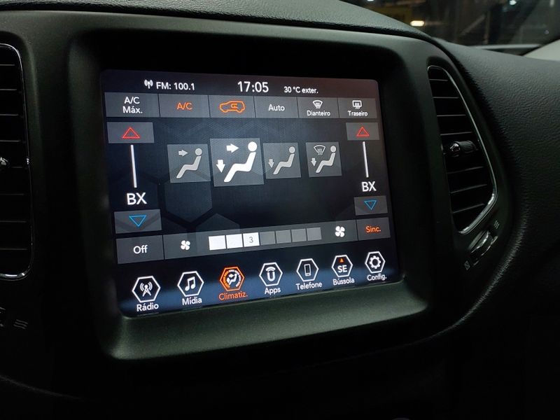 JEEP COMPASS 2.0 16V DIESEL LONGITUDE 4X4 AUTOMÁTICO 2018/2019 BETIOLO NOVOS E SEMINOVOS LAJEADO / Carros no Vale