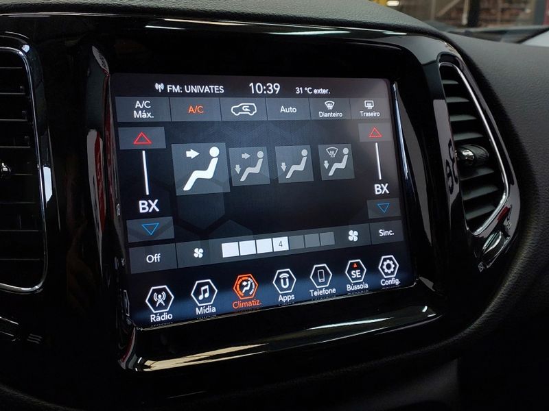 JEEP COMPASS 2.0 16V FLEX LIMITED AUTOMÁTICO 2018/2019 BETIOLO NOVOS E SEMINOVOS LAJEADO / Carros no Vale