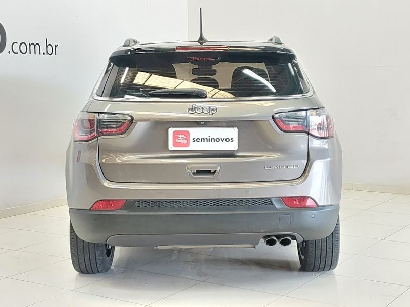 JEEP COMPASS 2.0 16V FLEX LIMITED AUTOMÁTICO 2018/2019 BETIOLO NOVOS E SEMINOVOS LAJEADO / Carros no Vale