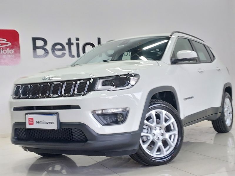 JEEP COMPASS 2.0 16V FLEX LONGITUDE AUTOMÁTICO 2018/2019 BETIOLO NOVOS E SEMINOVOS LAJEADO / Carros no Vale JEEP COMPASS 2.0 16V FLEX LONGITUDE AUTOMÁTICO 2018/2019 BETIOLO NOVOS E SEMINOVOS LAJEADO / Carros no Vale